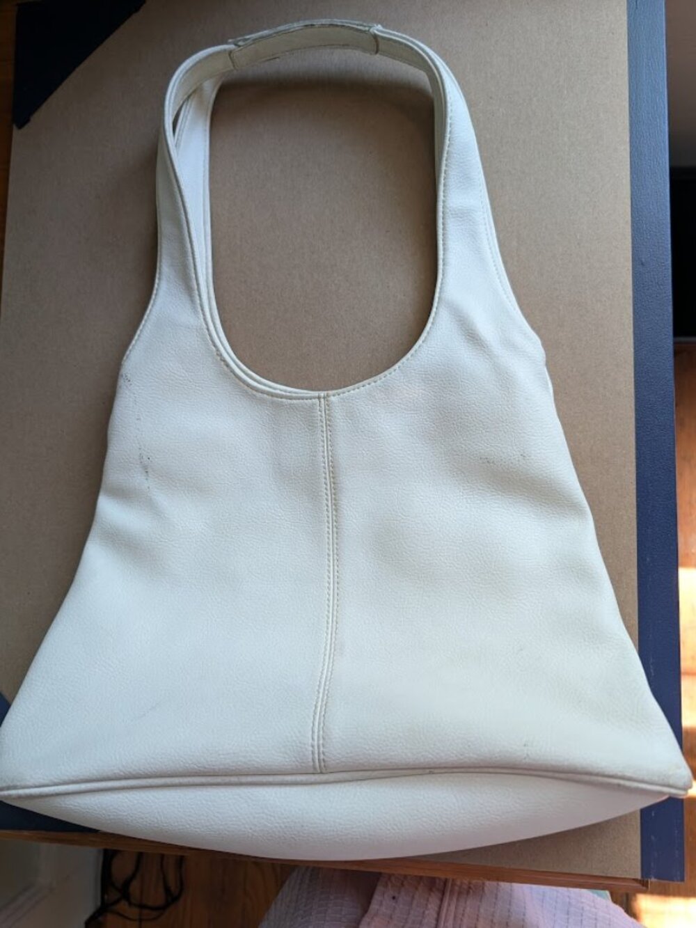 NINE WEST WHITE SHOULDER BAG